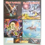 Iron Maiden - Seventh Son of a Seventh Son (EMDP1066), Out Of The Silent Planet (12EM576) both
