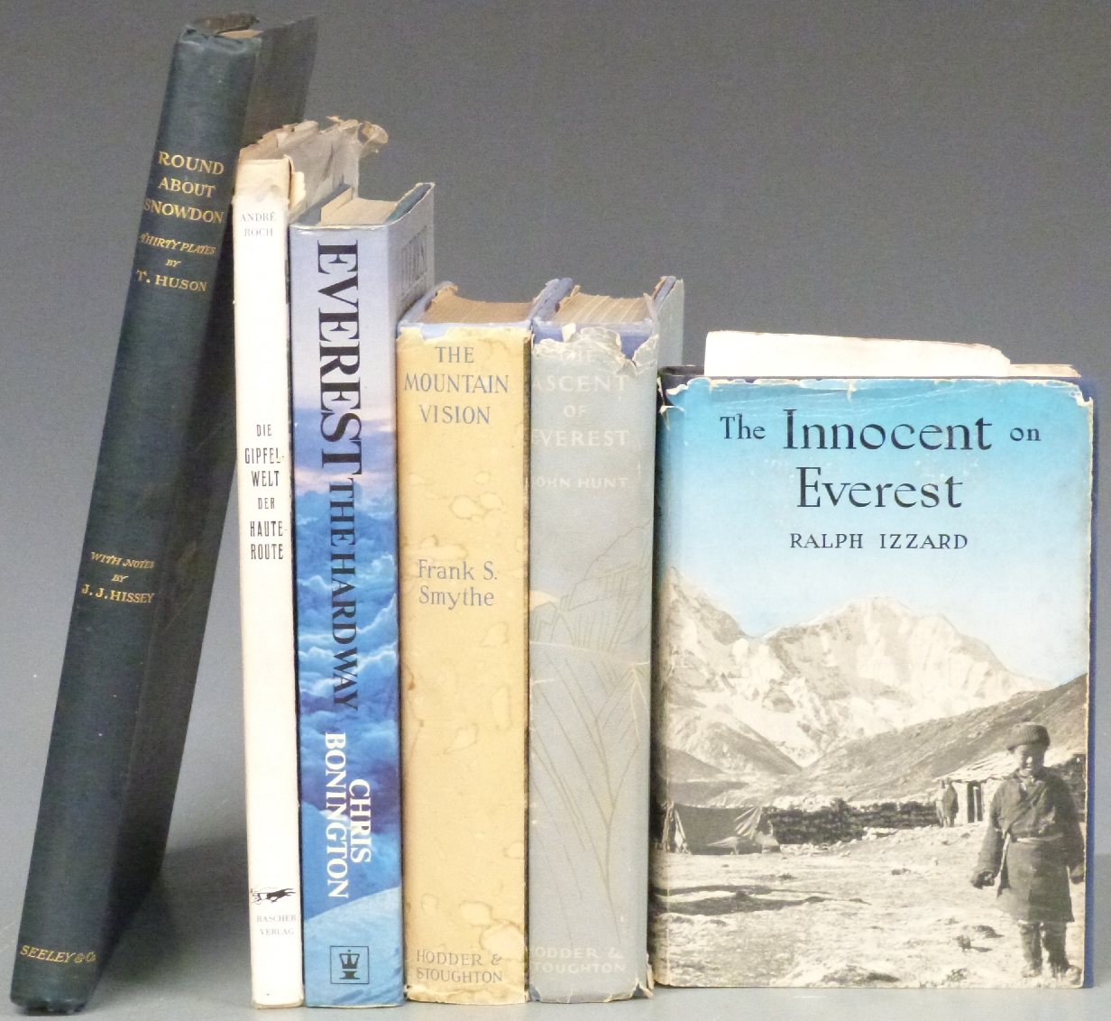 Everest The Hard Way by Chris Bonington signed copy The Ascent of Everest 1953, The Innocent on