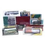 Ten Corgi, Exclusive First Editions (EFE) and similar diecast model vehicles including buses,