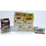 Fourteen Matchbox diecast model vehicles including code 2 and 3 Models of Yesteryear and