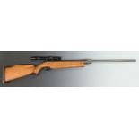 Feinwerkbau Sport 124 .177 air rifle with semi-pistol grip, adjustable trigger and Bushnell 3x-7x