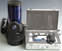 Meade ETX-125 reflector telescope with tripod, controller, six eyepieces, filters etc, all contained