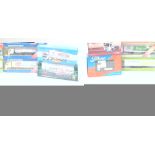 Twelve Corgi and similar diecast model lorries including Truckfest, Superhaulers, Hauliers of