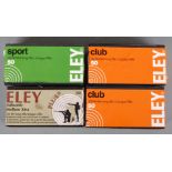 Two-hundred Eley .22 rifle cartridges including Sport, Club and Plus, all in original boxes PLEASE