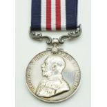 British Army Military medal named to 448174 Sapper T J Thomas, 436/ F Company Royal Engineers