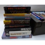 Thirty-five Strategic Simulations Inc and similar Atari ST video computer games including Ultima IV,