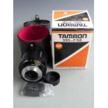Tamron 350mm f5.6 tele macro catadioptric lens in original box