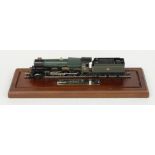 Hornby 00 gauge GWR 4-6-2 locomotive King George II 6005 mounted as a presentation piece for Great