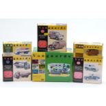 Six Vanguards 1:43 and 1:64 scale limited edition diecast model vehicles including Whitbread 2 piece