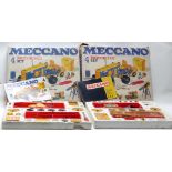 Two Meccano motorised construction sets 4, both in original boxes.