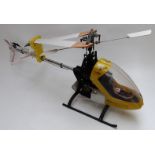 Robbe Schluter Moskito Basic radio controlled helicopter with Focus Heli 5 transmitter and MacGiegor