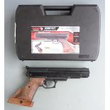 Gamo Compact PR-45 PCP competition target air pistol with adjustable grip and trigger, serial number