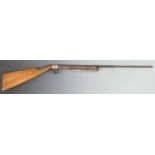 German Tell .177 air rifle with adjustable trigger, alignment sights and named barrel, serial number