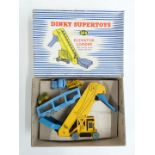 Dinky Toys diecast model Elevator Loader with pale blue and yellow body, 964, in original box