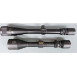 Two Simmons rifle scopes Air Gun Competition Model 21618 6-18x40 and Aetec 2.8-10x44.