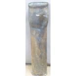 Large shell case stick stand, diam 22 x H82cm