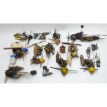 Eighteen various glow ignition model aircraft engines to include Irvine 20, Enya 09, Merco 35,