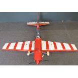 Goodrich Extra 300 radio control model aircraft fitted with four stroke RCV 91CD engine, wingspan