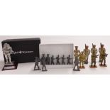 Seventeen Del Prado, English Miniatures and similar diecast and lead model soldiers including