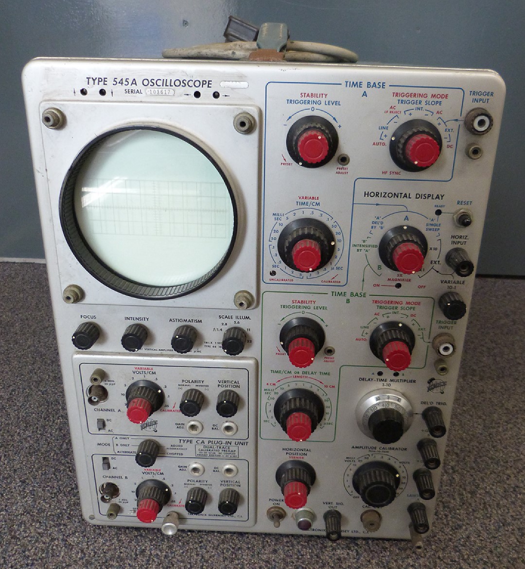 Tektronix type 545A oscilloscope