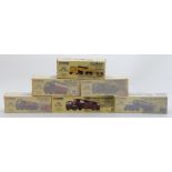 Six Corgi Classics The Brewery Collection limited edition diecast model vehicles including