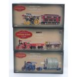 Three Corgi Vintage Glory Of Steam 1:50 scale limited edition diecast model sets Pickfords John