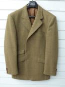 Barbour 'Double Twist' Merino wool gentleman's Squires tweed jacket, 42" chest
