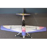 CMPro Swallow 90 radio control aerobatic model aircraft fitted with YS 4 stroke engine, wingspan