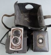 Zeiss Ikon Baby Box and Ross Ensign Ful-vue super cameras