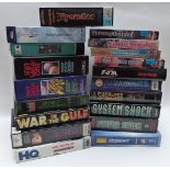 Nineteen PC video computer games including Star Saga One and Two, War In The Gulf, Typhoon Of Steel,