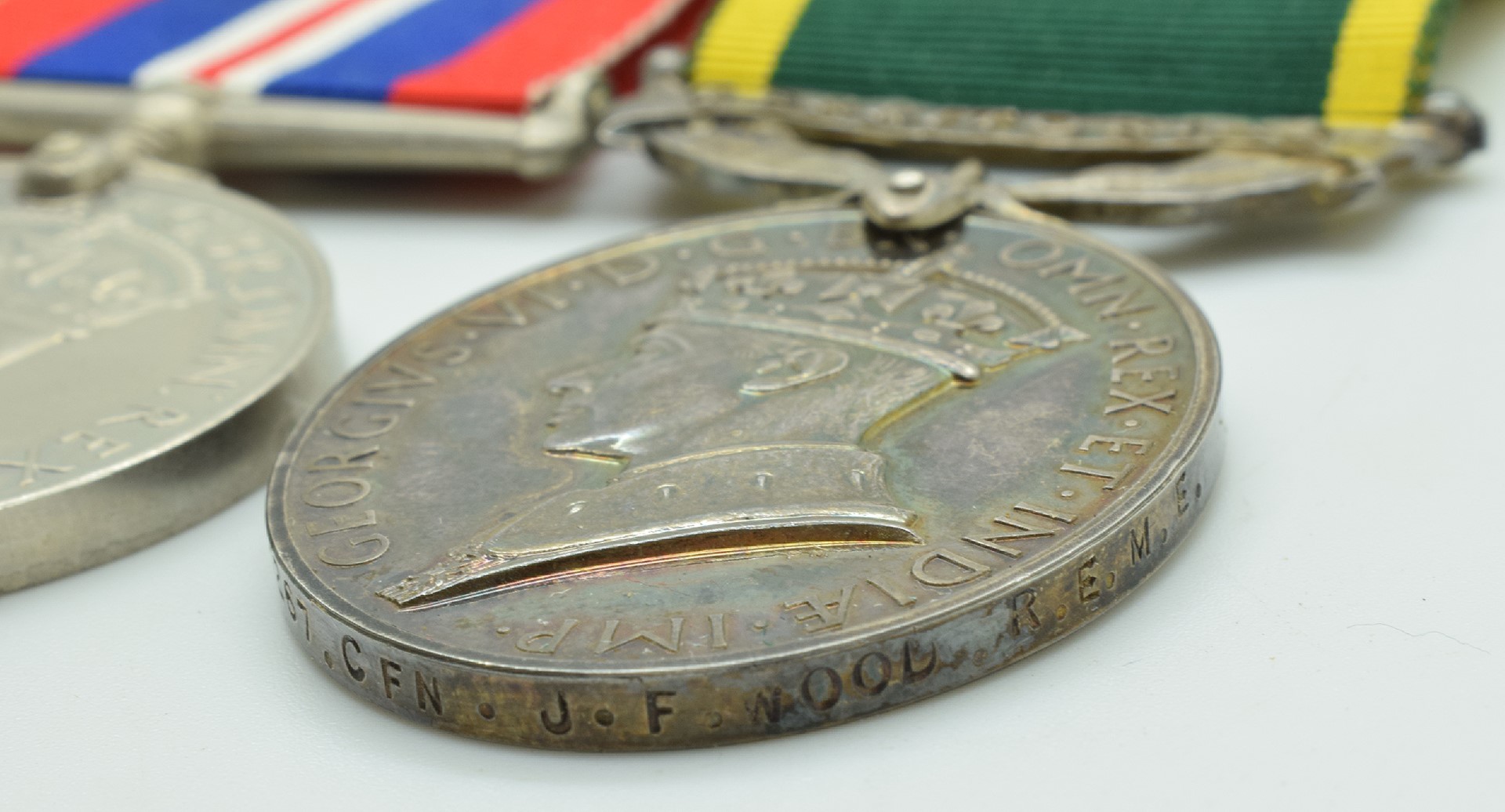 British Army WW2 medals comprising 1939-1945 Star, Italy Star, Defence Medal, War Medal and - Image 5 of 5