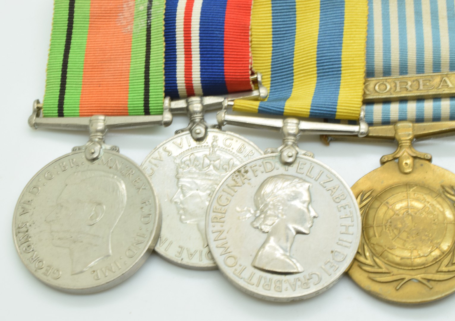 British Army WW2 and later medal group comprising Defence Medal, War Medal and Korea Medal named - Image 2 of 7