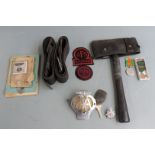 British Army and Fire Service items for S E Goscombe of Gloucester including his WW2 Defence