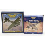 Two Corgi The Aviation Archive diecast model aeroplanes 1:72 scale limited edition World War II
