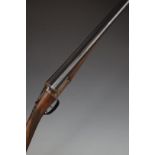 Webley & Scott 700 series 12 bore side by side ejector shotgun with named and engraved locks,