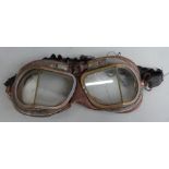 Aviation or motorcycle goggles