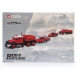 Corgi Heavy Haulage 1:50 scale limited edition diecast model A.L.E. Scammell Contractor x2, Nicholas