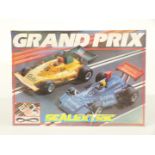 Scalextric model motor racing set Grand Prix, in original box.