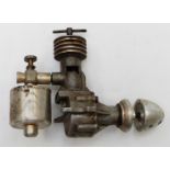 ED MkII vintage diesel compression ignition model aircraft engine number F367/8C, height 8.5cm