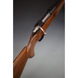 Parker-Hale .308 bolt action sporting rifle with chequered semi-pistol grip and forend, raised cheek