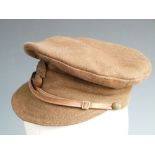 British WW1 style trench cap with Royal Fusiliers cap badge