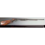 Haenel Mod IV E .177 air rifle with chequered grip and adjustable sights and trigger, serial