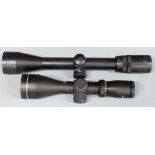 Two 3-9x40 rifle scopes Bisley Waterproof and one other.