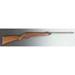 Diana Model 27 .177 air rifle with semi-pistol grip and adjustable sights, serial number 278669.