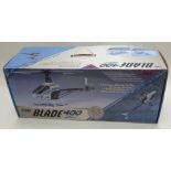 Horizon Hobby E-flite Blade 400 3D radio controlled model helicopter, in original box.