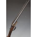 Cogswell & Harrison Ltd 20 bore side by side shotgun with named and engraved lock, chequered grip,
