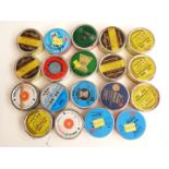 Nineteen tins of .177 air rifle/ pistol match pellets including Eley, RWS Meisterkugeln, Bisley etc,