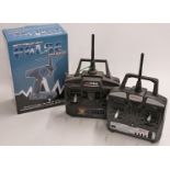 Etronix Pulse EX2 sport radio control transmitter in original box together with Art-tech E-fly and