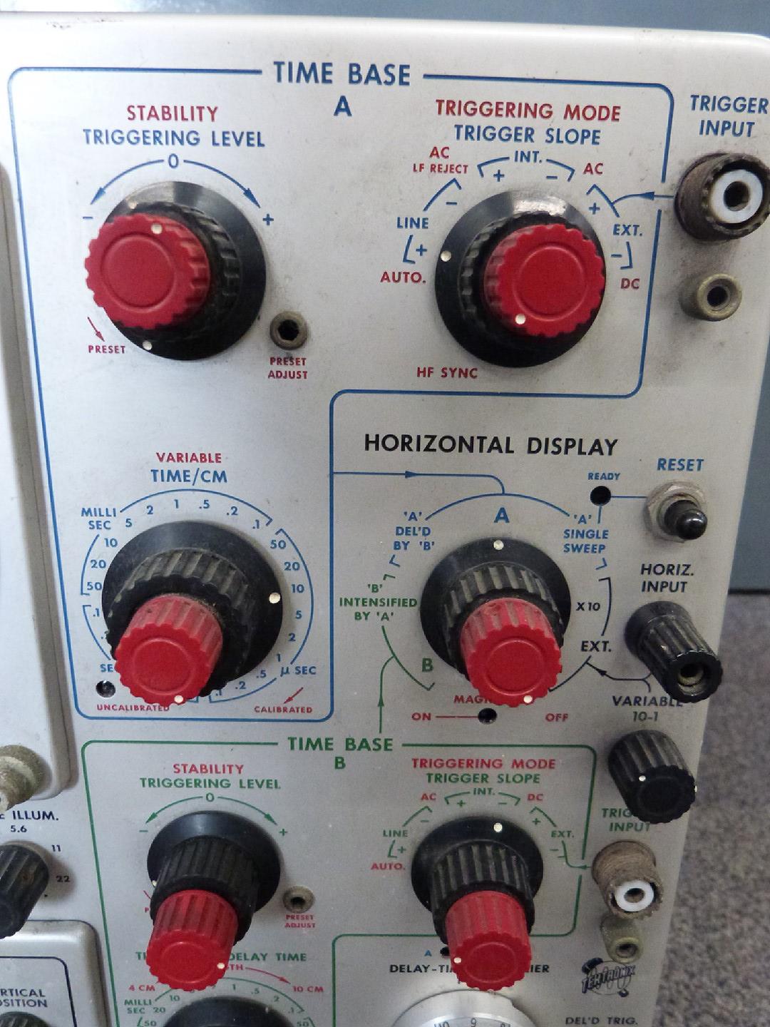 Tektronix type 545A oscilloscope - Image 3 of 6