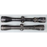 Two Tasco Silver Antler rifle scopes 3-9x40 and DMSA 4x32.